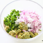 Ragi keerai pakoda
