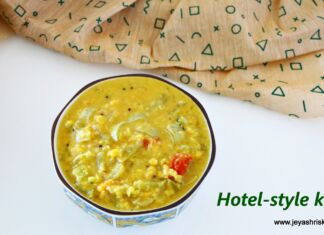 Hotel style kootu recipe Hotel style kootu