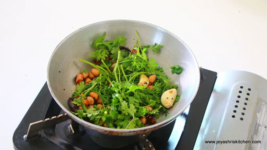 Andhra style green tomato chutney