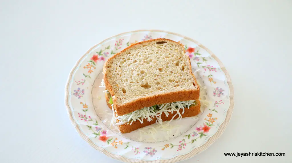 tricolor sandwich