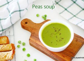 Peas soup recipe peas soup