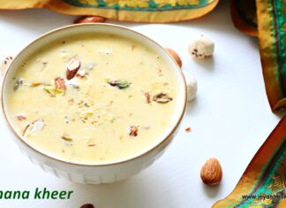 Makhana kheer recipe makhana-kheer