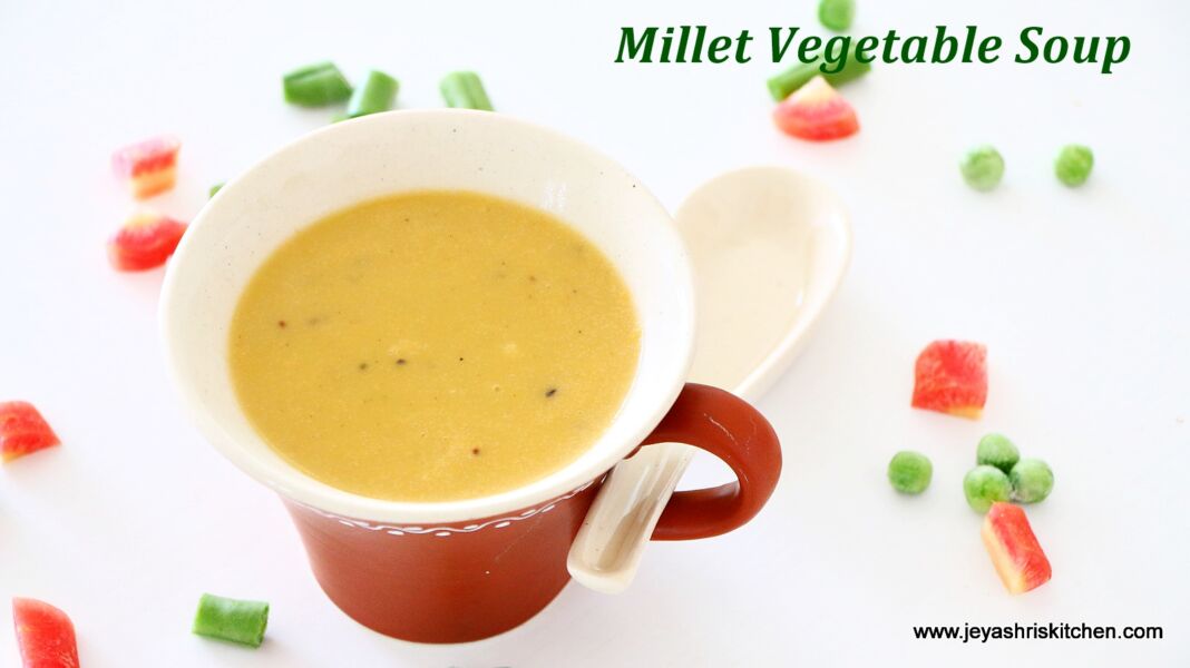 Millet vegetable soup