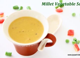 Millet Vegetable soup Millet vegetable soup