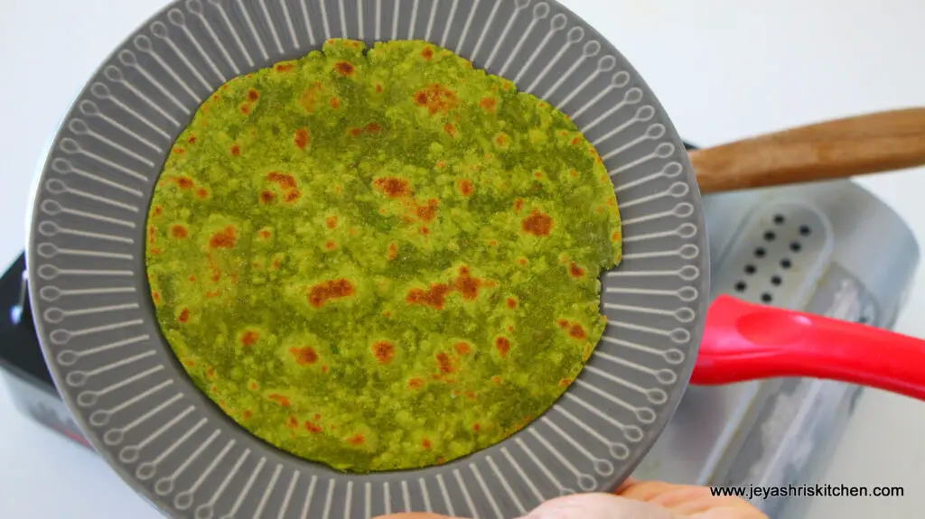 peas-chapati