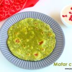 peas chapati recipe