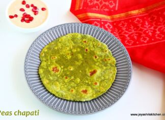 Peas chapati recipe peas-chapati recipe