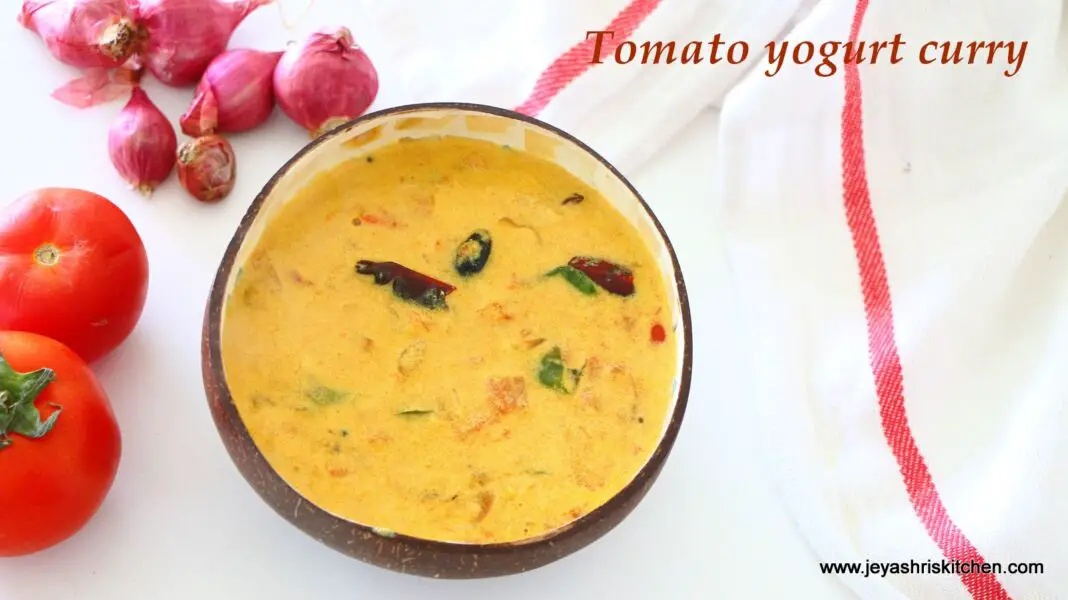 tomato yogurt curry