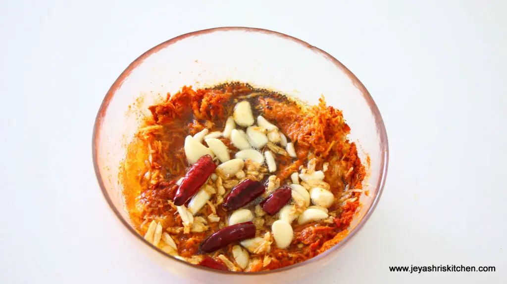 garlic mango pickle recipe