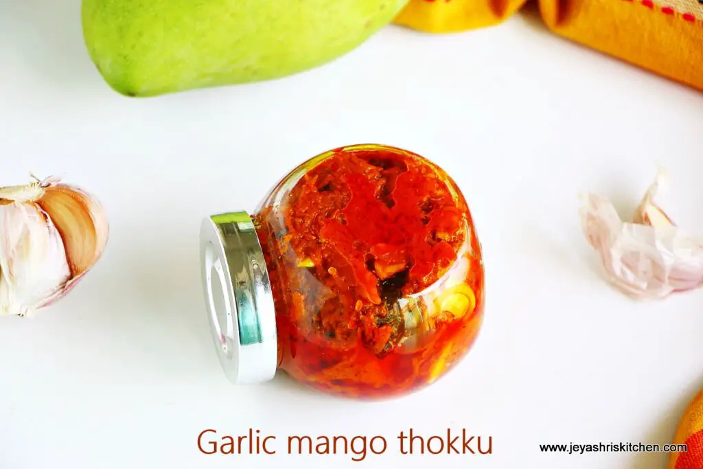 garlic mango pickle