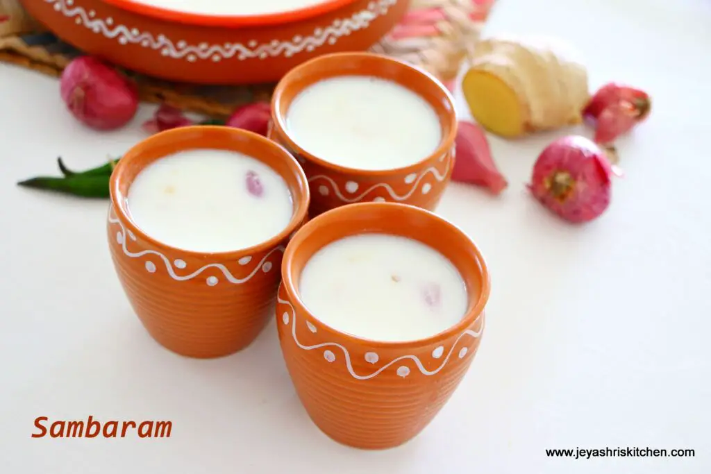 sambaram recipe