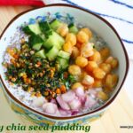 Savoury chia pudding