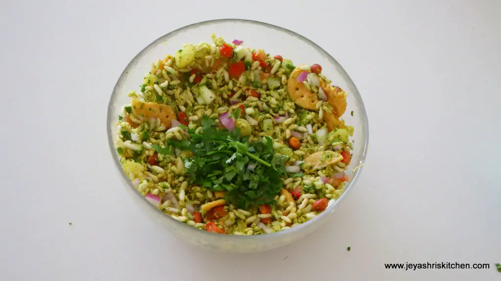 sukha bhel recipe