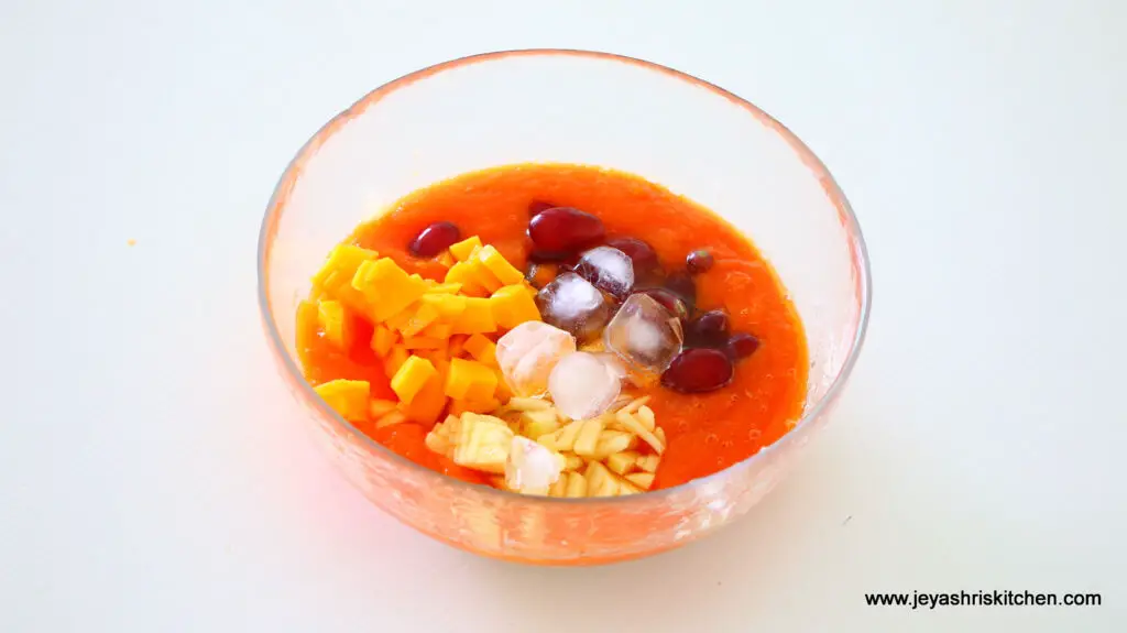 madurai fruit mixer recipe