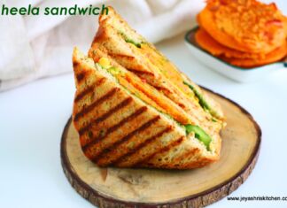 Besan Cheela sandwich recipe cheela sandwich