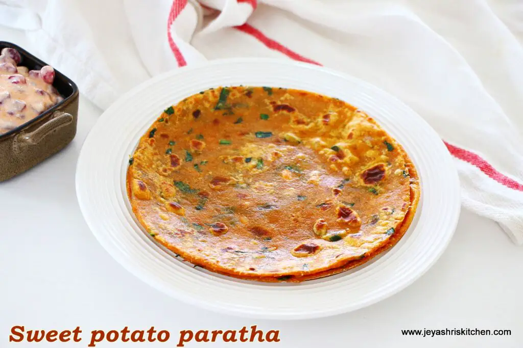 sweet potato paratha recipe
