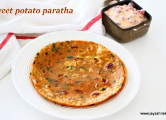 Sweet potato paratha recipe sweet potato paratha recipe