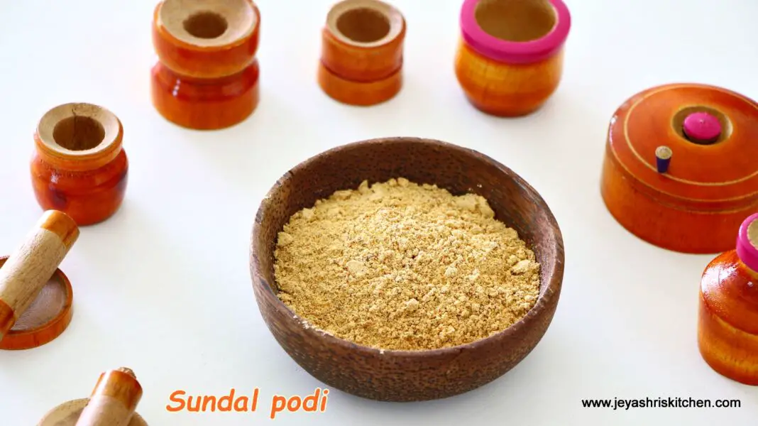 sundal podi recipe