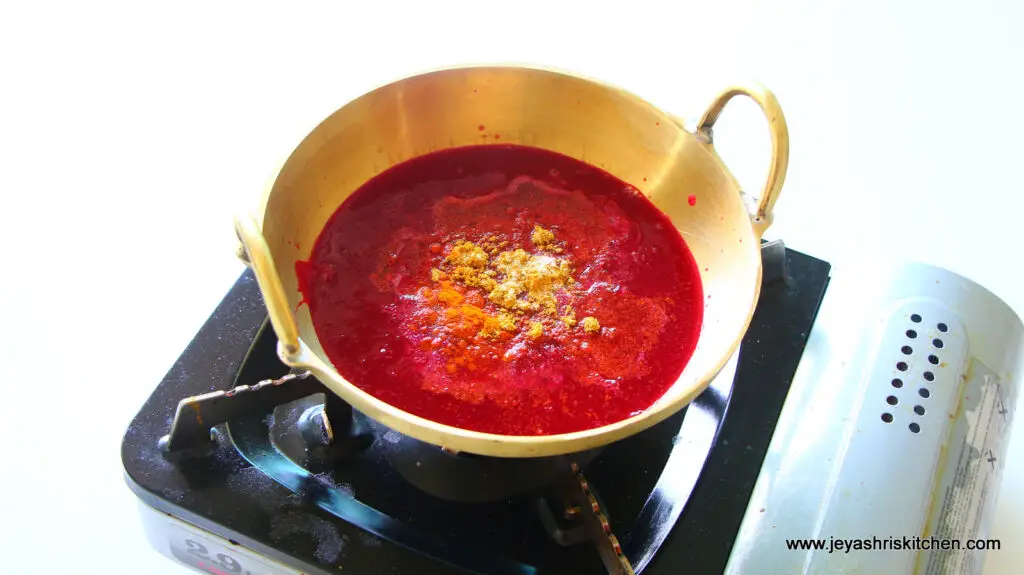 beetroot rasam recipe