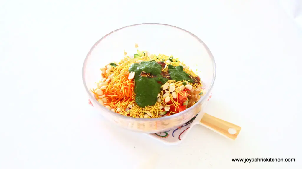 Banana stem chaat