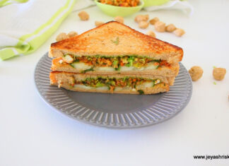 Soya keema sandwich recipe soya keema sandwich recipe