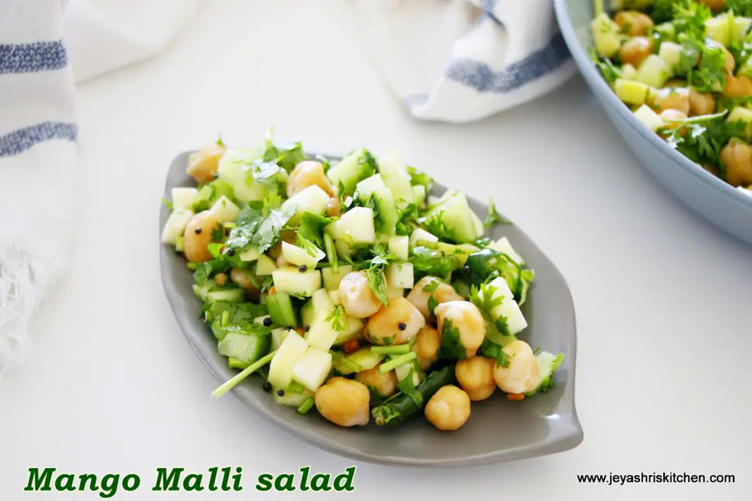 Mango malli salad