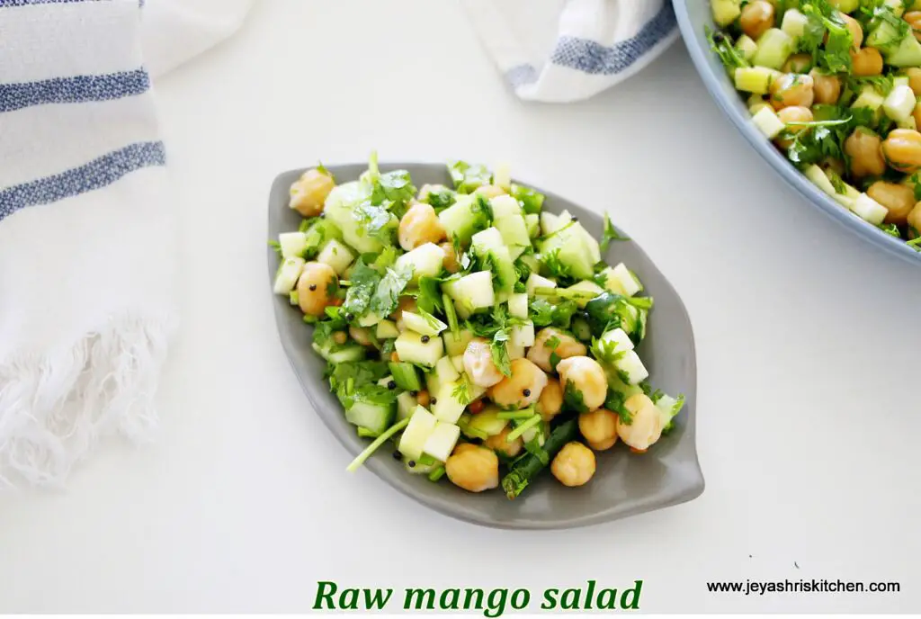 Raw mango salad