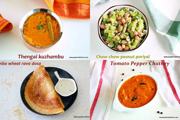 Mahalaya Paksha day 3 menu