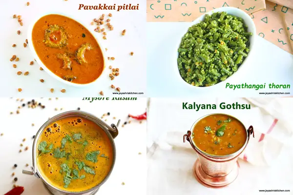mahalayam lunch dinner menu combo 8