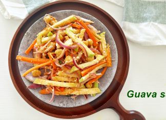 Guava Salad recipe Guava salad