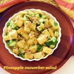 Pineapple cucumber salad